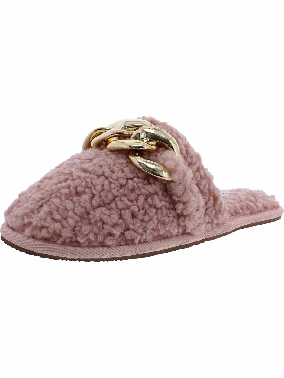 Ability Womens Faux Fur Slip On Slide Slippers Cozy Womens Slippers discount