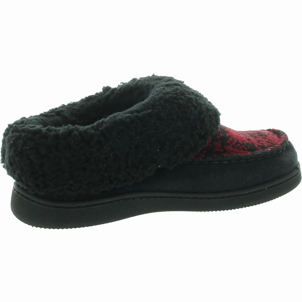 Acetate Womens Memory Foam Faux Suede Bootie Slippers