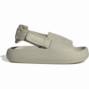 adidas Originals ADIFOM ADILETTE C Slides Putty Grey Water Sandals for Kids discount