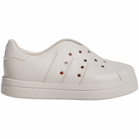 adidas Originals adiFOM SUPERSTAR 360 C Shoe Wonder Beige / Wonder Beige / Solar Orange Kids Velcro Sneakers discount