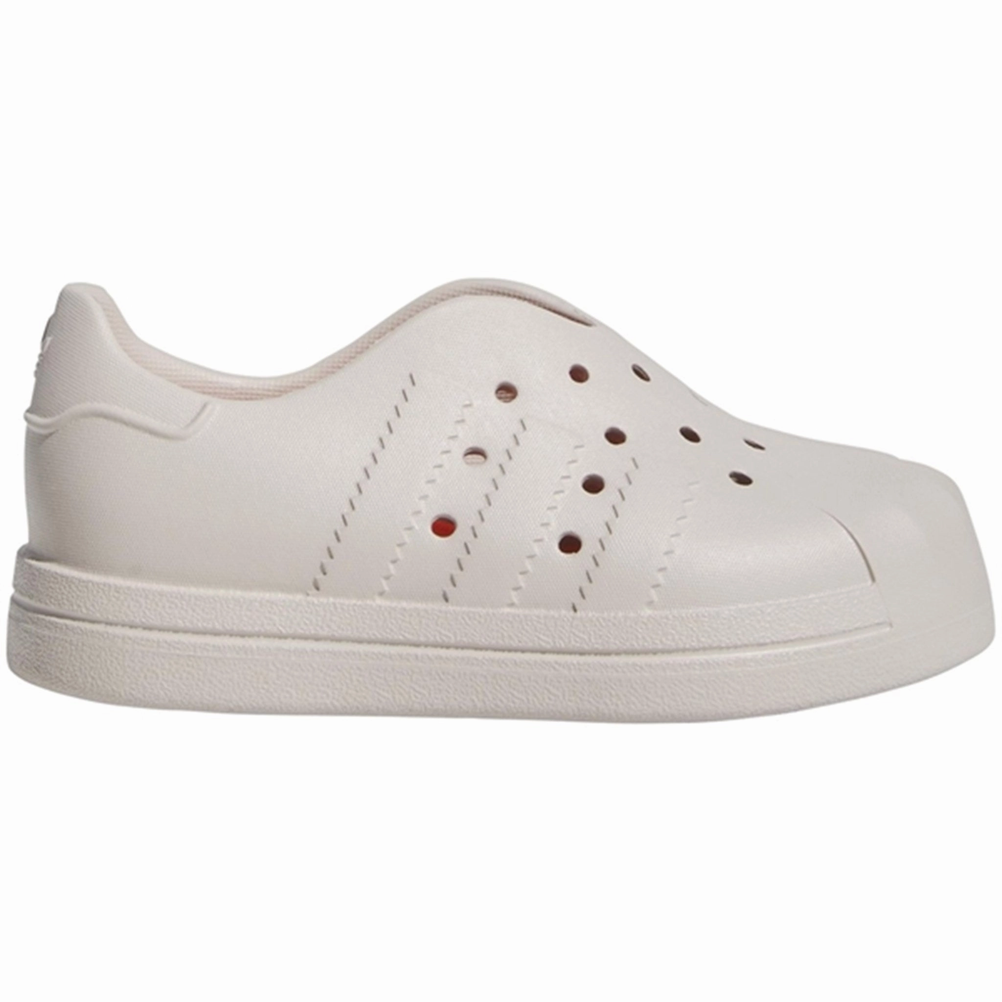adidas Originals adiFOM SUPERSTAR 360 C Shoe Wonder Beige / Wonder Beige / Solar Orange Kids Velcro Sneakers discount