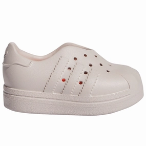adidas Originals adiFOM SUPERSTAR 360 I Shoe Wonder Beige / Wonder Beige / Solar Orange Kids Velcro Sneakers discount