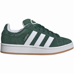 adidas Originals CAMPUS 00s J Sneakers Dark Green / Cloud White / Off White Kids Sneakers with Laces sale