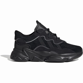 adidas Originals Cblack/Cblack/Ngtmet Ozweego C Sneakers Kids Sneakers with Laces sale