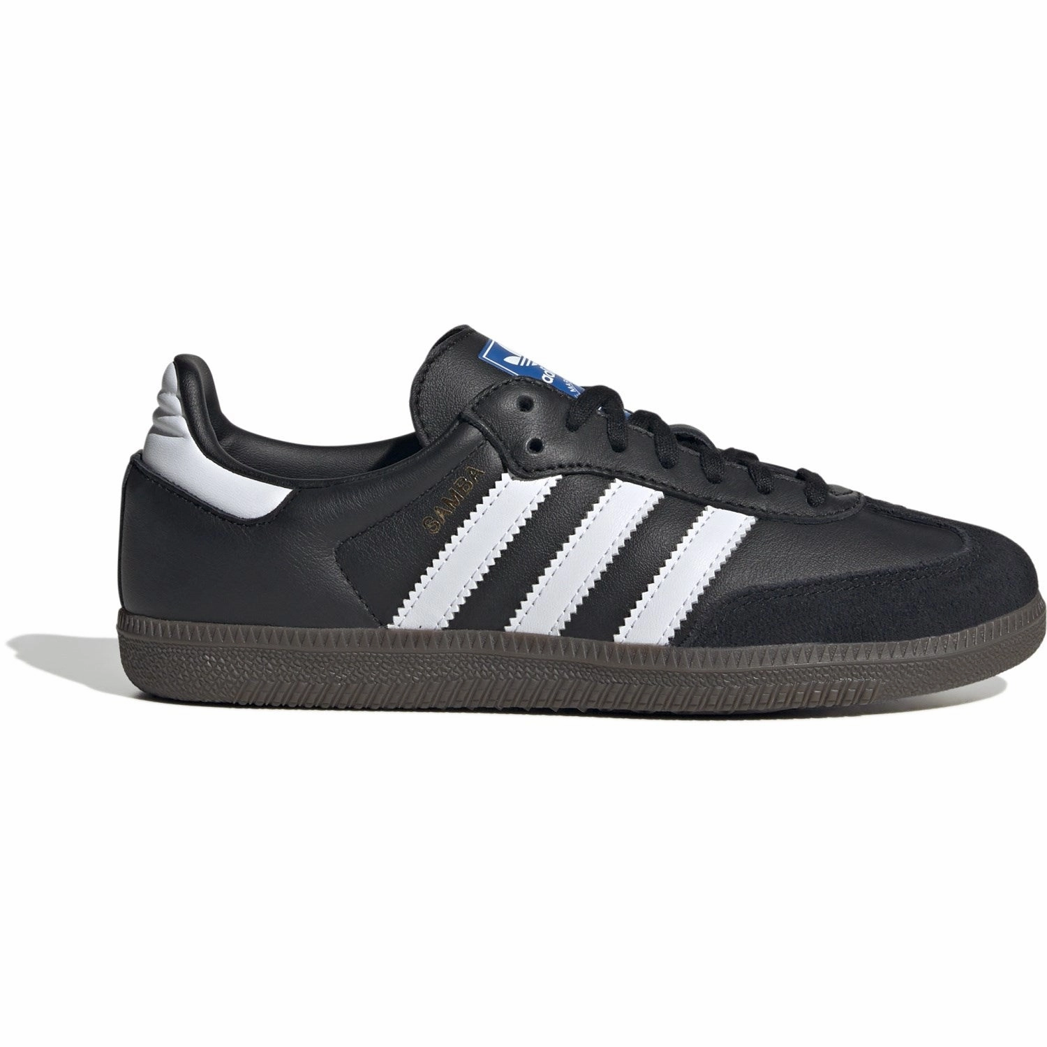adidas Originals Cblack/Ftwwht/Gum5 Samba Og J Sneakers Kids Sneakers with Laces sale