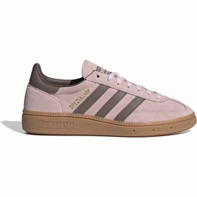 adidas Originals Clear Pink/Earth Strata/Gum 3 Handball Spezial J Sneakers Kids Sneakers with Laces sale