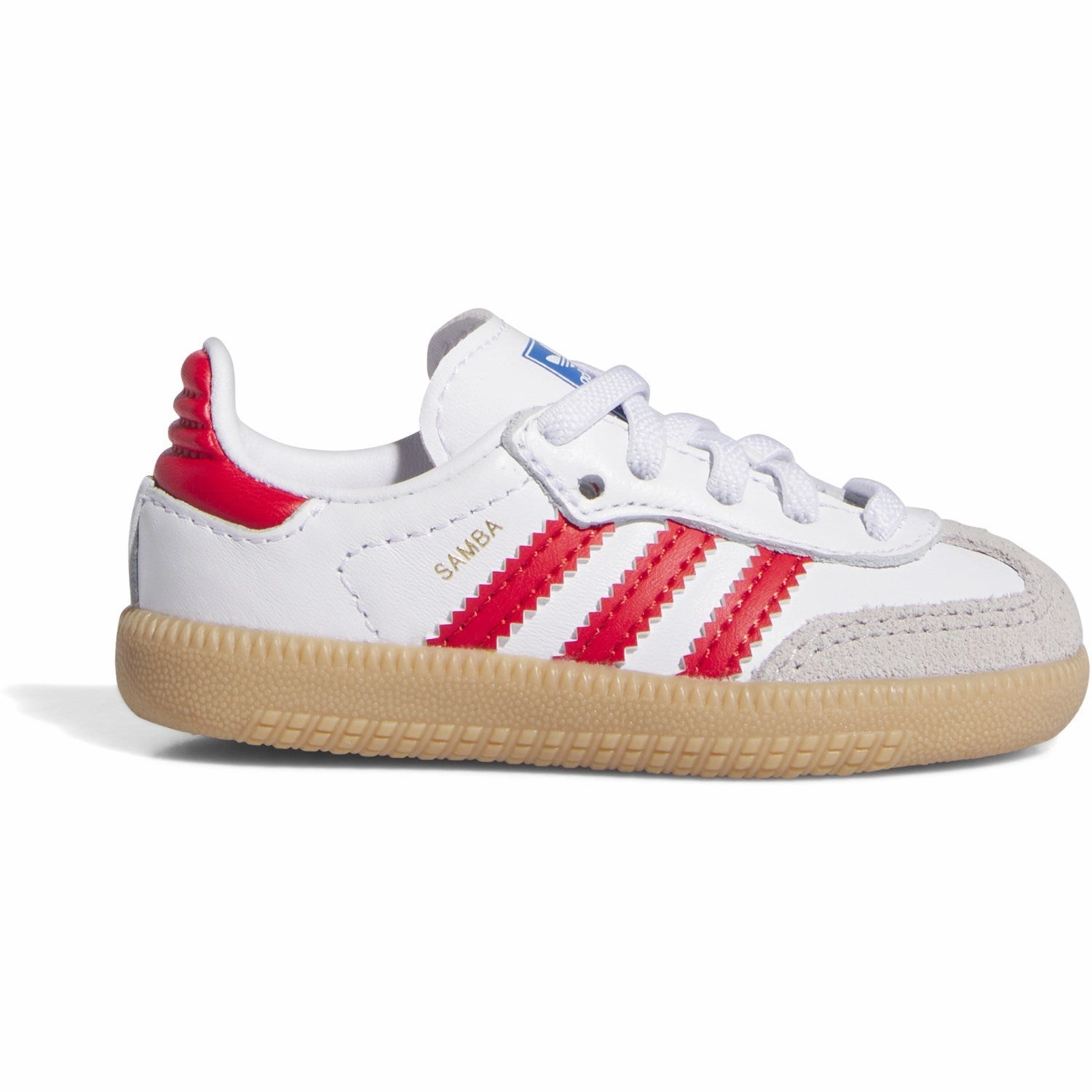 adidas Originals Cloud White/Collegiate Red/Gum Samba Og El I Sneakers Kids Sneakers with Laces sale