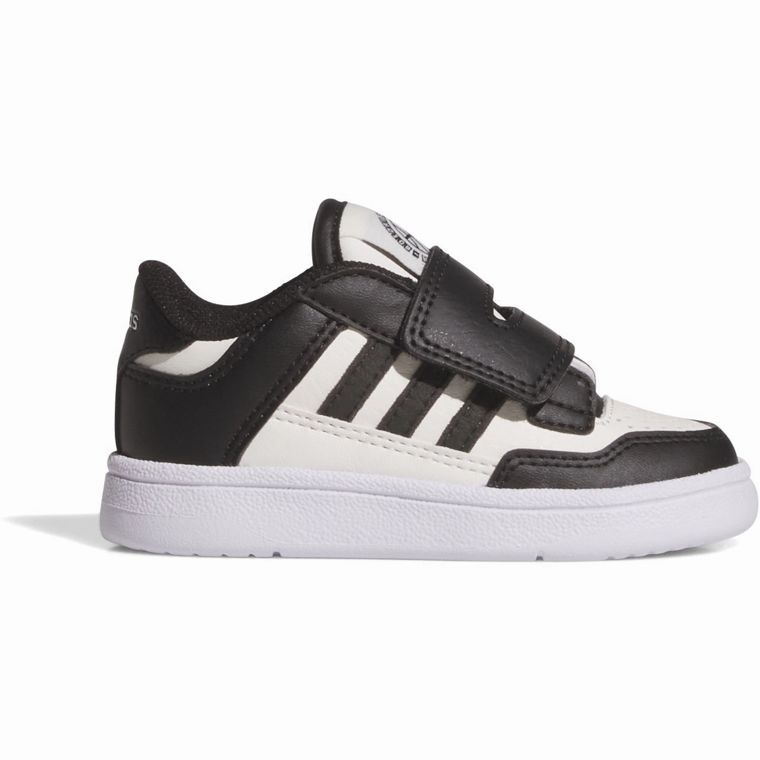 adidas Originals Core Black/Cloud White/Ftwr White Rapid Court Cf I Sneakers Kids Velcro Sneakers discount