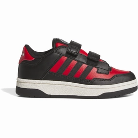 adidas Originals Core Black/Collegiate Red/Core White Rapid Court Cf C Sneakers Kids Velcro Sneakers discount