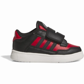 adidas Originals Core Black/Collegiate Red/Core White Rapid Court Cf I Sneakers Kids Velcro Sneakers discount