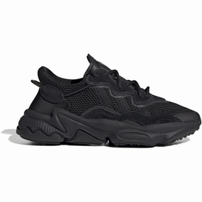 adidas Originals Core Black/Core Black/Trace Grey Met Ozweego J Sneakers Kids Sneakers with Laces sale