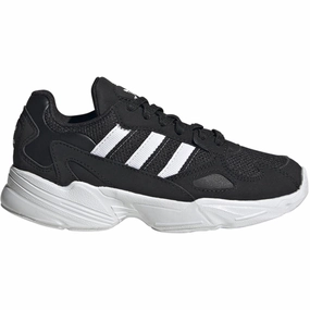 adidas Originals FALCON EL C Sneakers Core Black / Cloud White / Cloud White Kids Sneakers with Laces sale