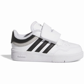 adidas Originals Ftwr White/Core Black/Grey Two Hoops 4.0 Cf I Sneakers Kids Velcro Sneakers discount