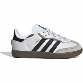 adidas Originals Ftwr White/Core Black/Gum5 Samba Og Cf El I Sneakers Kids Sneakers with Laces sale