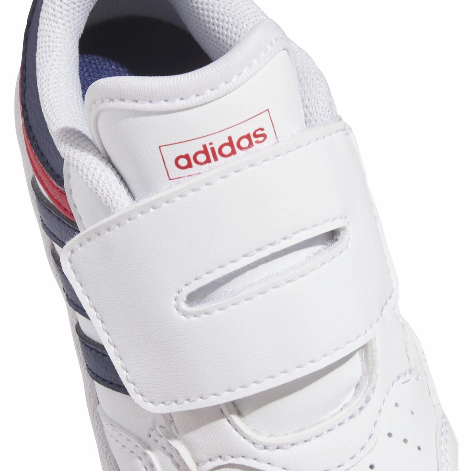 adidas Originals Ftwr White/Dark Blue/Better Scarlet Hoops 4.0 Cf I Sneakers