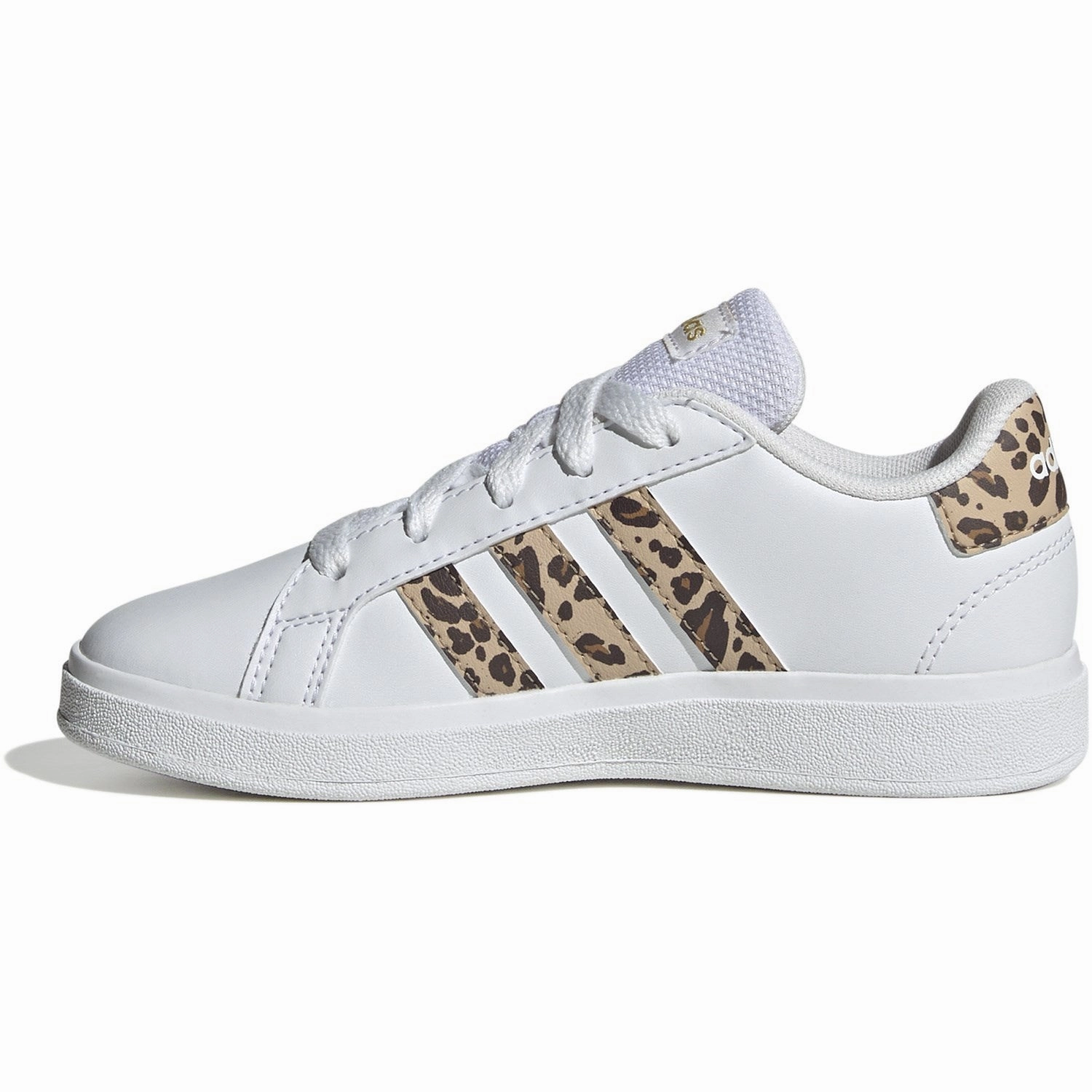 adidas Originals Ftwr White/Magic Beige/Matte Gold Grand Court 2.0 K Sneakers