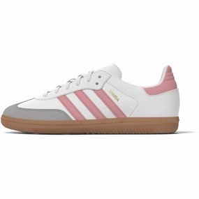 adidas Originals Ftwr White/Semi Pink Spark/Gum 3 Samba Og C Sneakers Kids Sneakers with Laces sale