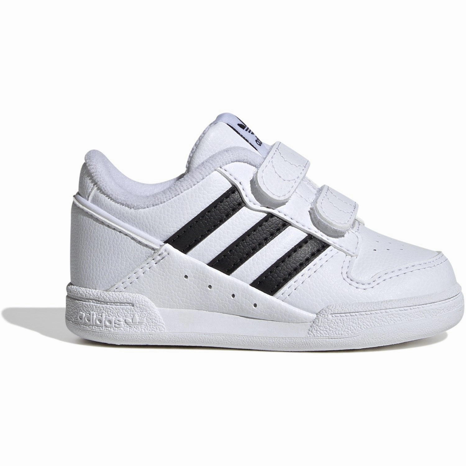adidas Originals Ftwwht/Cblack/Ftwwht Team Court 2 Str Cf I Sneakers Kids Velcro Sneakers discount
