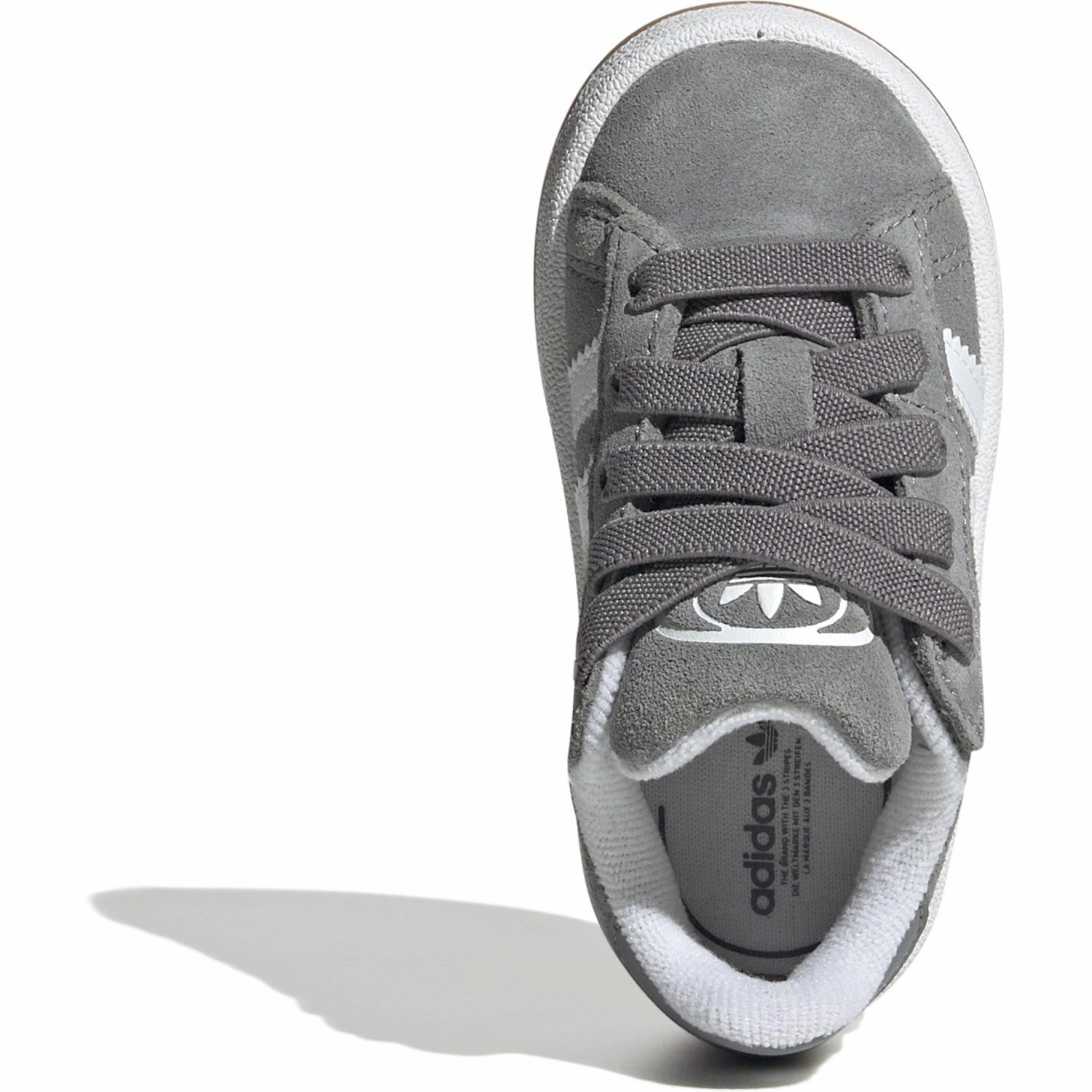 adidas Originals Grey Three/Cloud White/Gum Campus 00S Cf El I Sneakers