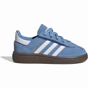 adidas Originals Light Blue/Ftwr White/Gum5 Handball Spezial Cf El I Sneakers Kids Sneakers with Laces sale