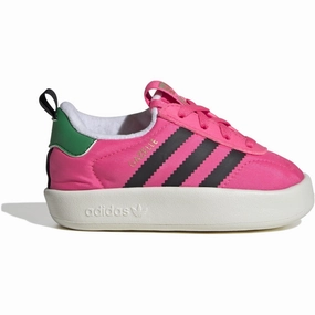 adidas Originals Lucid Pink Off White Core Black Gazelle Home I Sneakers Kids Sneakers with Laces sale