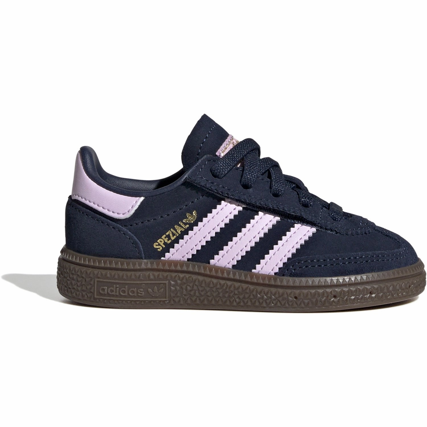 adidas Originals Night Indigo/Orchid Fusion/Gum5 Handball Spezial Cf El I Sneakers Kids Sneakers with Laces sale