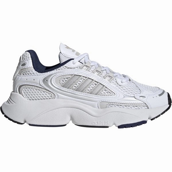 adidas Originals OZMILLEN J Sneakers Cloud White / Grey One / Bright Blue Kids Sneakers with Laces sale