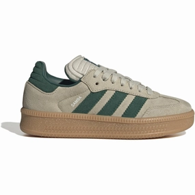 adidas Originals Putty Grey/Collegiate Green/Gum 3 Samba Xlg J Sneakers Kids Sneakers with Laces sale