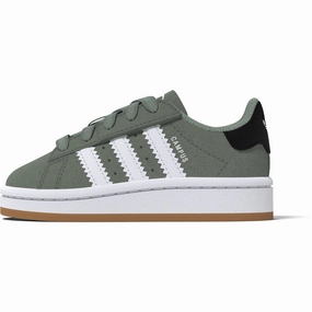 adidas Originals Silver Green/Ftwr White/Gum 2 Campus 00S Cf El I Sneakers Kids Sneakers with Laces sale