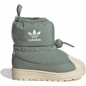 adidas Originals Superstar 360 Boots Green / White / Super Color Cheap Kids Winter Footwear