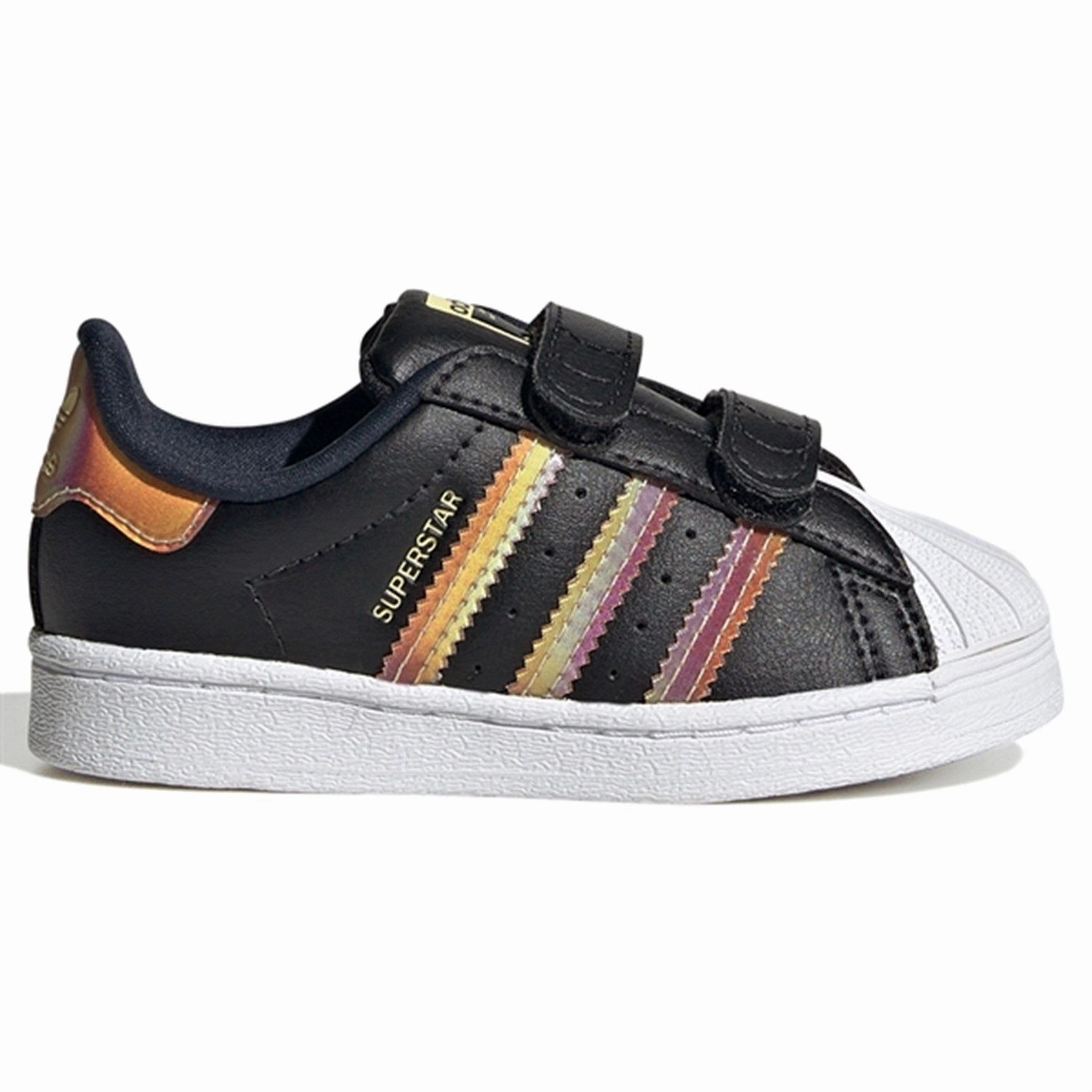 adidas Originals Superstar Sneakers Core Black / Purrus Kids Velcro Sneakers discount
