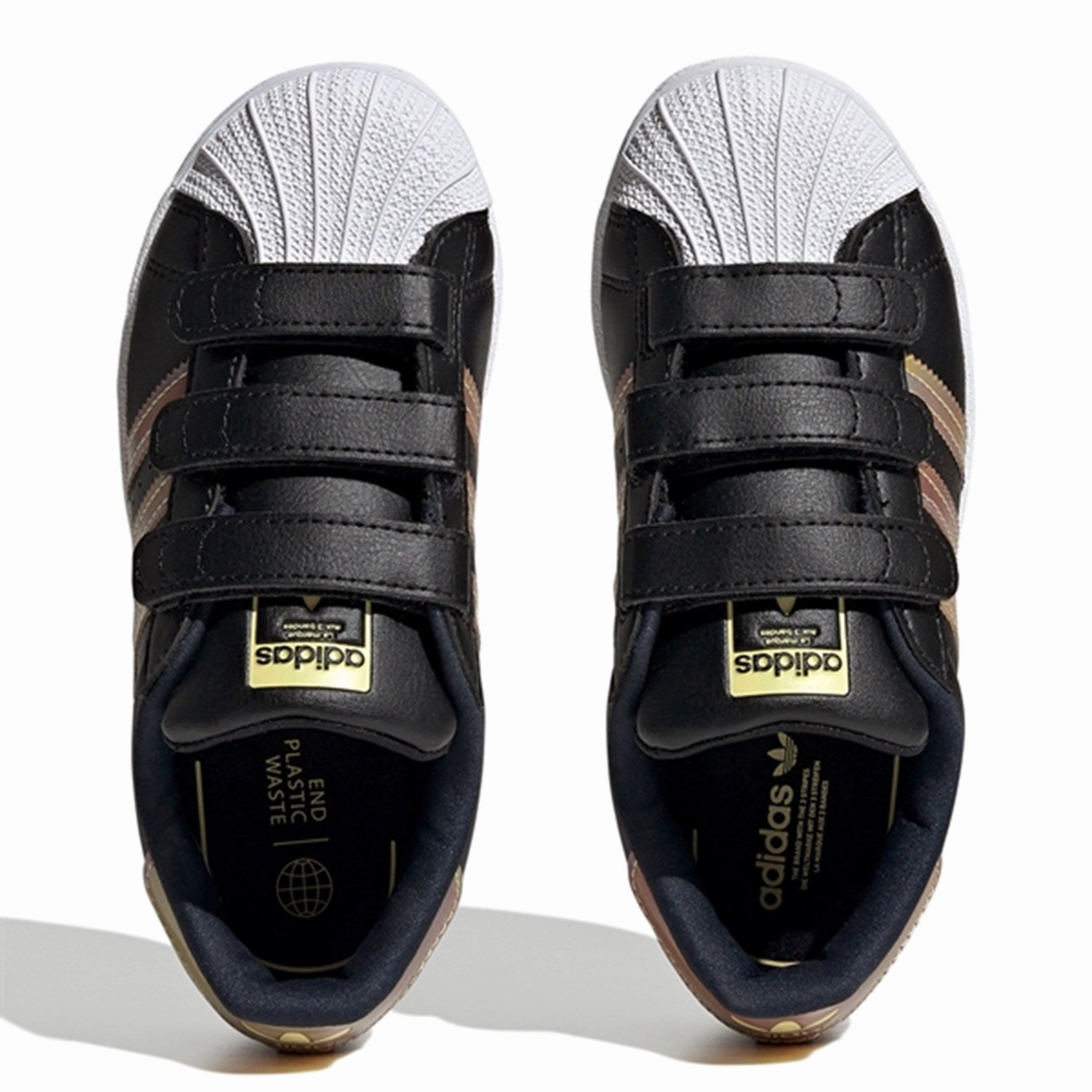 adidas Originals Superstar Sneakers Core Black / Purrus