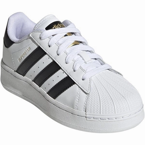 adidas Originals SUPERSTAR XLG J Sneakers Cloud White / Core Black / Gold Metallic