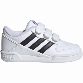 adidas Originals TEAM COURT 2 STR CF C Sneakers Cloud White / Core Black / Cloud White Kids Velcro Sneakers discount