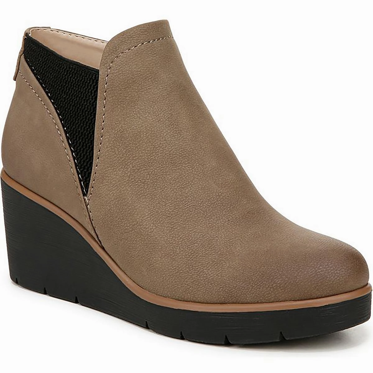 Affirm Womens Faux Leather Ankle Booties