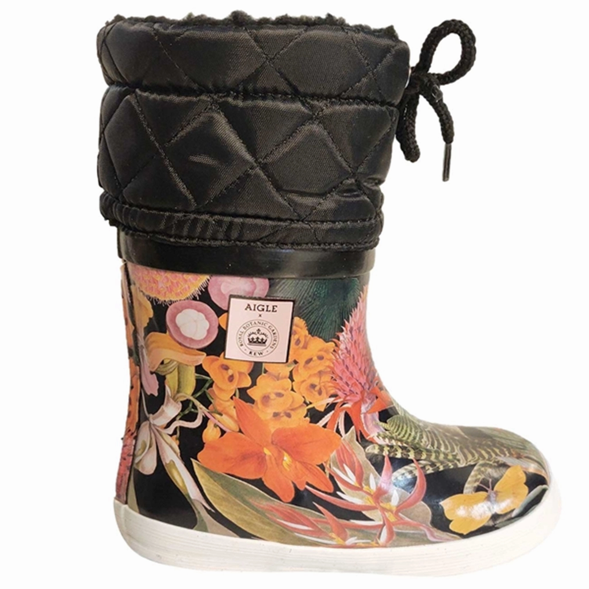 Aigle Giblet Thermo Wellies Kew Garden Kids Thermo Boots discount price