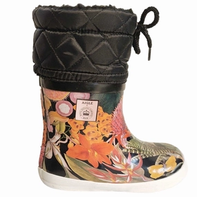 Aigle Giblet Thermo Wellies Kew Garden Kids Thermo Boots discount price