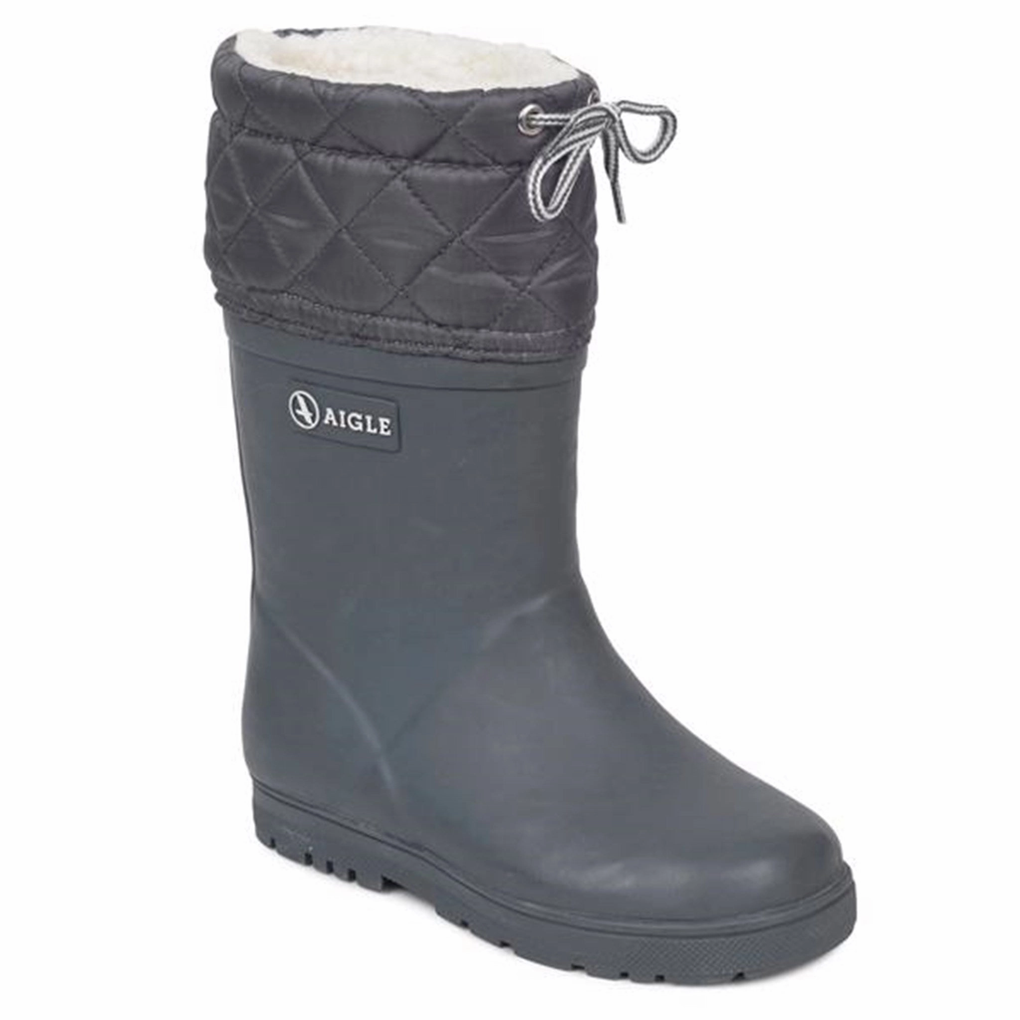 Aigle Warm Woody Thermo Wellies Black