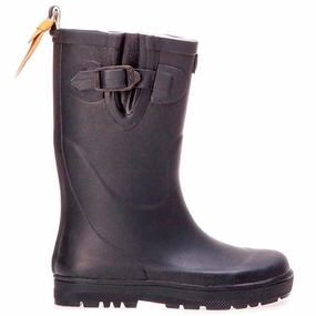 Aigle Woodypop Wellies Marine Kids Rain Boots with free shipping