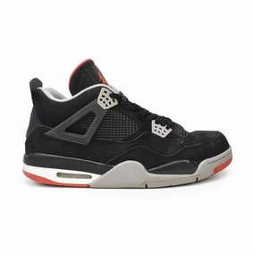 Air Jordan 'Jordan 4 Bred' Sneakers - Men's 13 Mens Sneakers outlet clearance