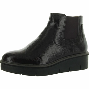 AIRABELL STYLE Womens Faux Leather Wedge Ankle Boots Womens Boots sale online