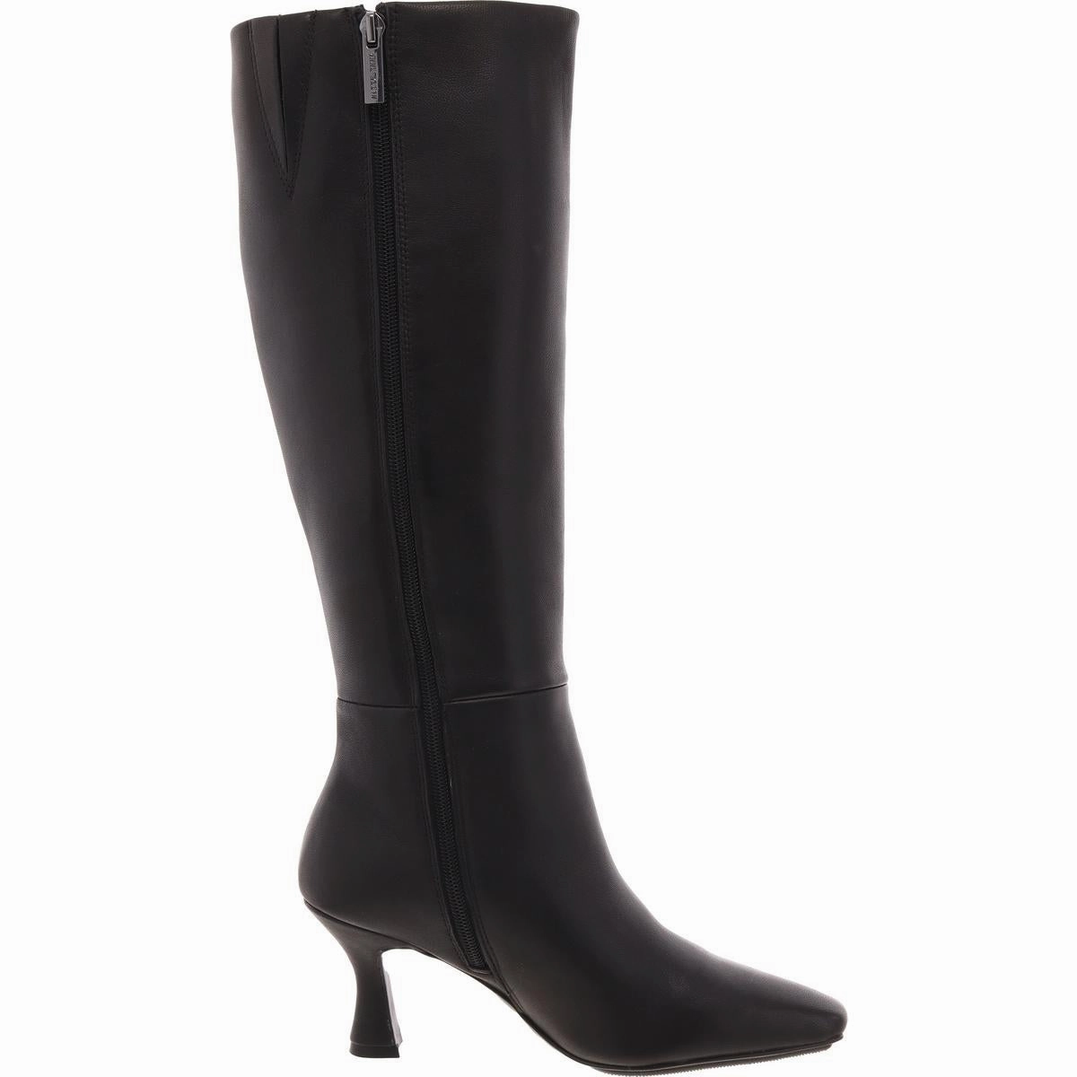 AKPERFECTION Womens Zipper Leather Knee-High Boots