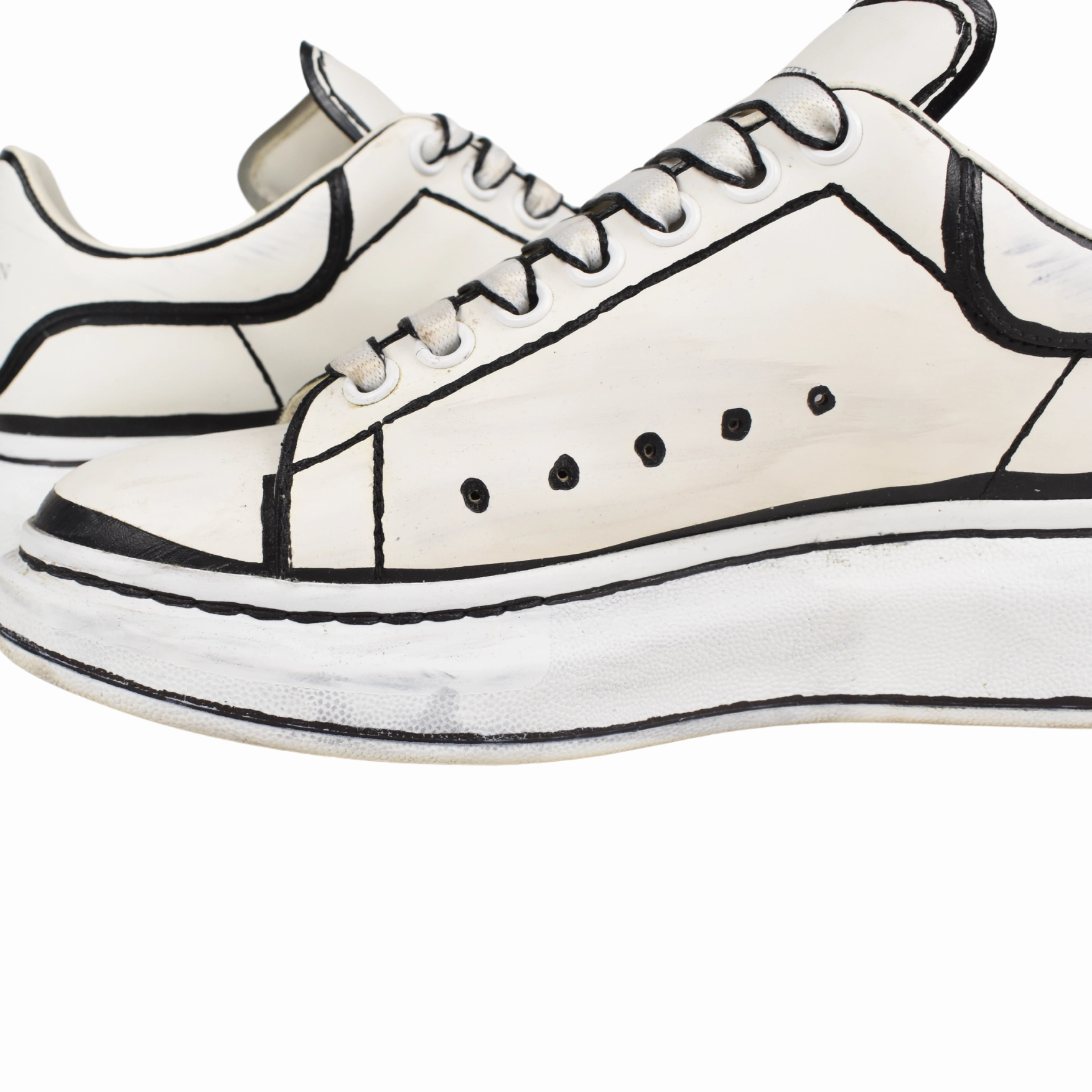 Alexander McQueen 'Outline' Sneakers - Men's 40