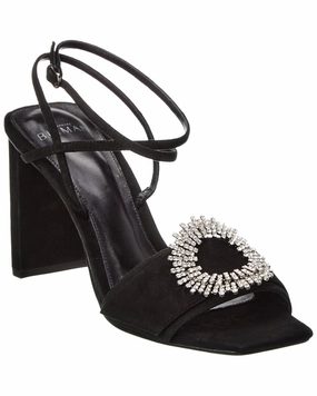 Alexandre Birman Madelina Pillar 85 Suede Sandal Womens Fashion Sandals discount