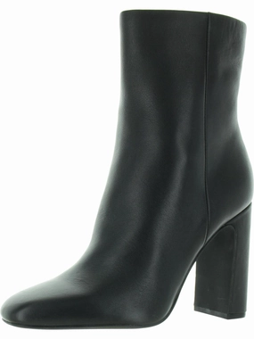 Allison Womens Pointed Toe Leather Mid-Calf Boots Womens Boots sale online
