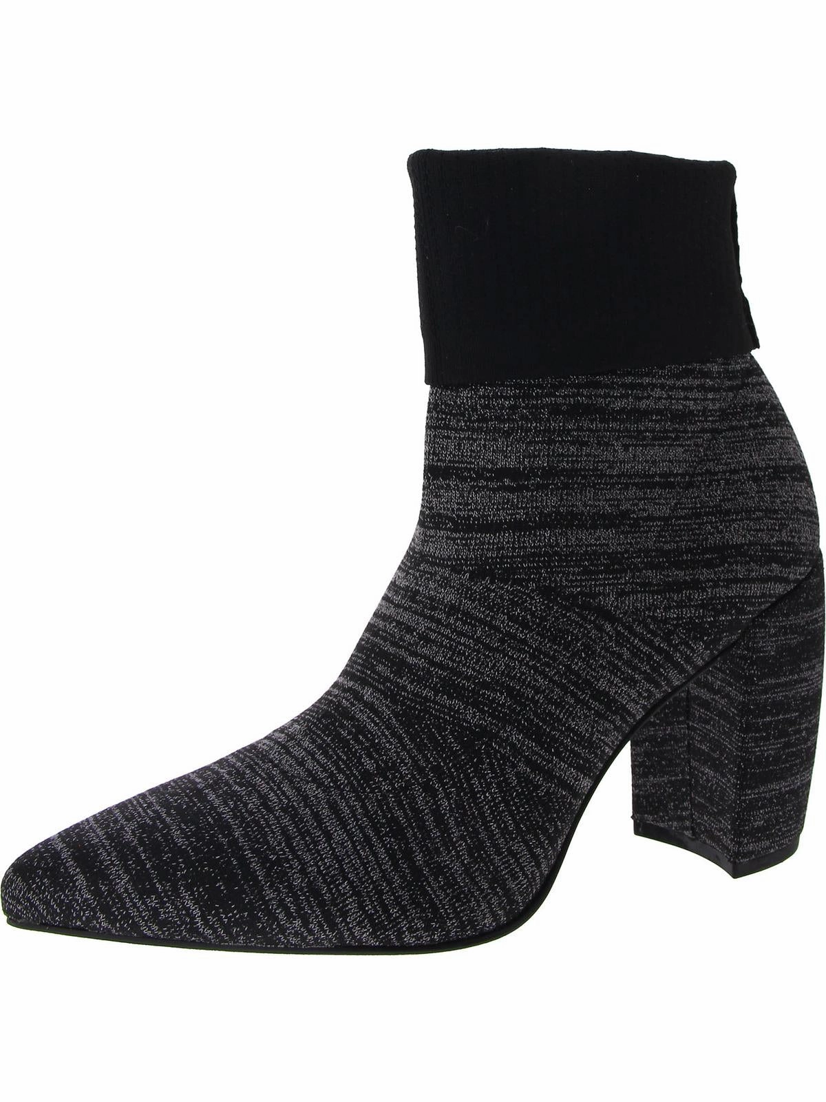 Alora Stretch Bootie Womens Block Heel Ankle Sock Boot Comfortable Womens Boots low price