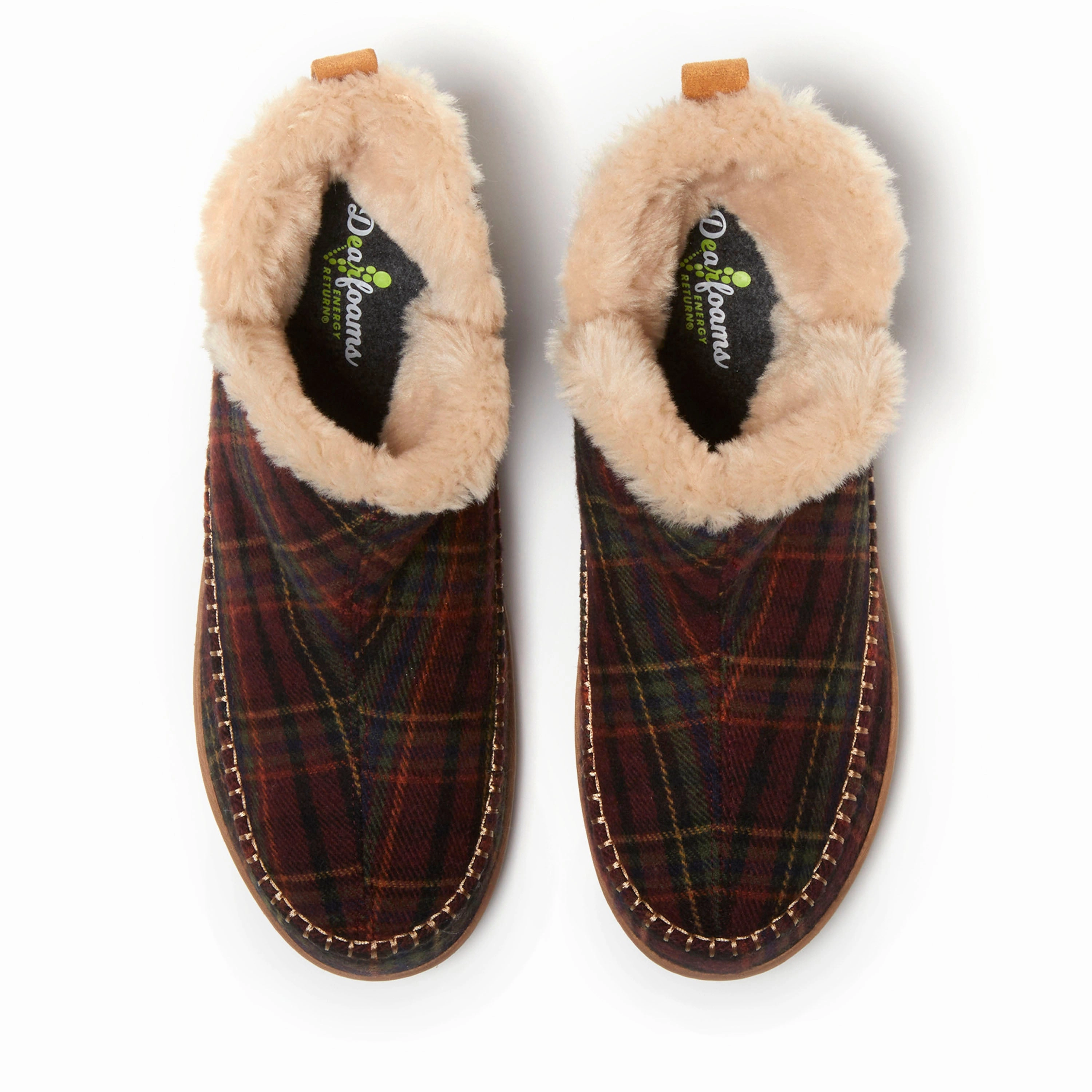 Alpine by Dearfoams Mens Brixen Bootie Slipper