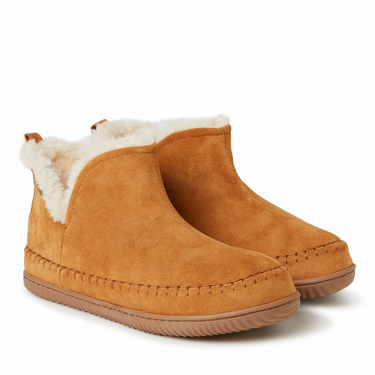 Alpine by Dearfoams Mens Brixen Bootie Slipper