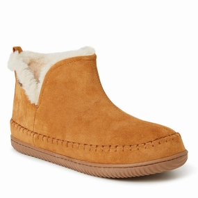 Alpine by Dearfoams Mens Brixen Bootie Slipper Mens Slippers clearance sale