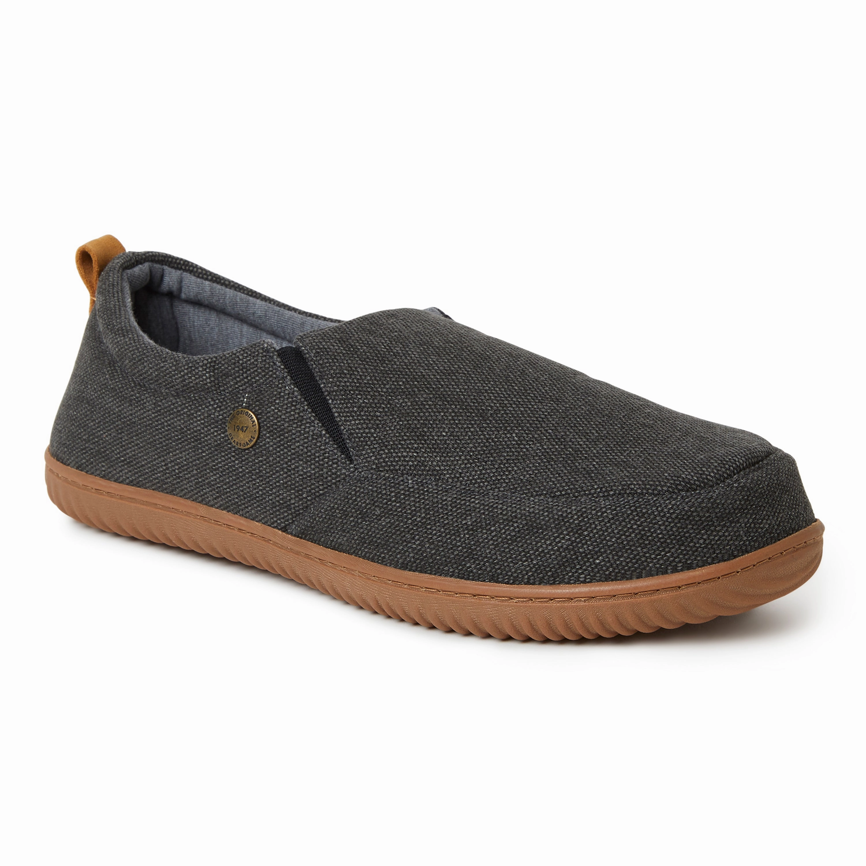 Alpine by Dearfoams Mens Zurich Closed Back Indoor/Outdoor Slipper
